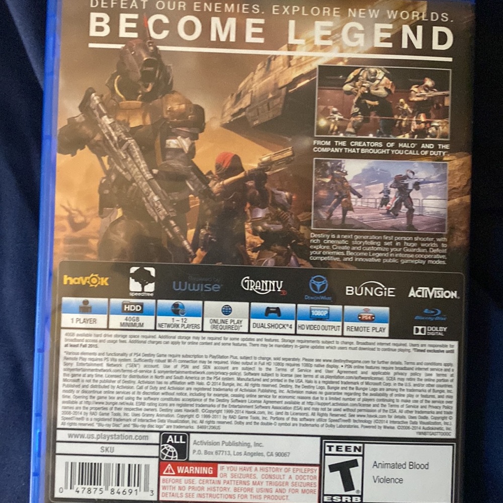 Destiny PS4 Game - Picture 3 of 4